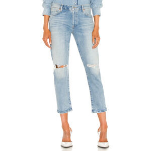 NWT Citizens Of Humanity Emerson Slim Boyfriend Jeans in Sugarcoat Size 27 $228
